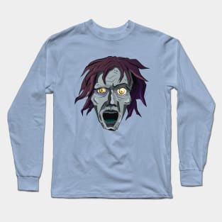 Wow Undead scream Long Sleeve T-Shirt